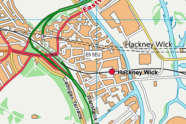 E9 5EU map - OS VectorMap District (Ordnance Survey) E9 5EU map - OS VectorMap District (Ordnance Survey)
