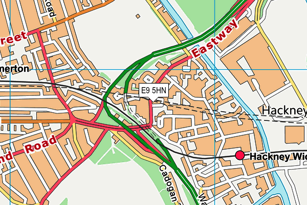 E9 5HN map - OS VectorMap District (Ordnance Survey) E9 5HN map - OS VectorMap District (Ordnance Survey)