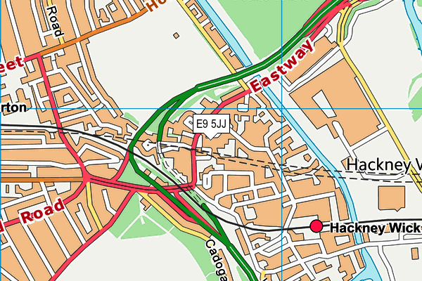 E9 5JJ map - OS VectorMap District (Ordnance Survey) E9 5JJ map - OS VectorMap District (Ordnance Survey)