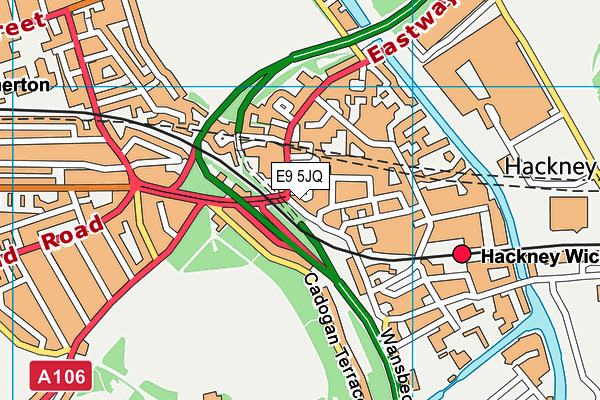 E9 5JQ map - OS VectorMap District (Ordnance Survey) E9 5JQ map - OS VectorMap District (Ordnance Survey)