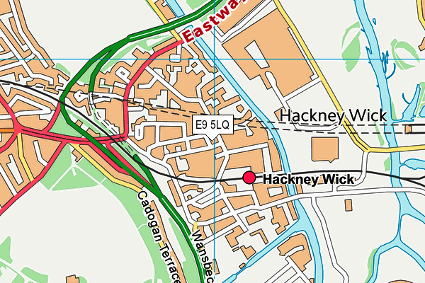 E9 5LQ map - OS VectorMap District (Ordnance Survey) E9 5LQ map - OS VectorMap District (Ordnance Survey)
