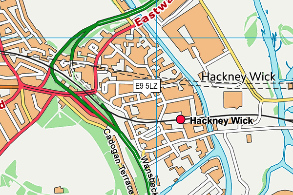 E9 5LZ map - OS VectorMap District (Ordnance Survey) E9 5LZ map - OS VectorMap District (Ordnance Survey)