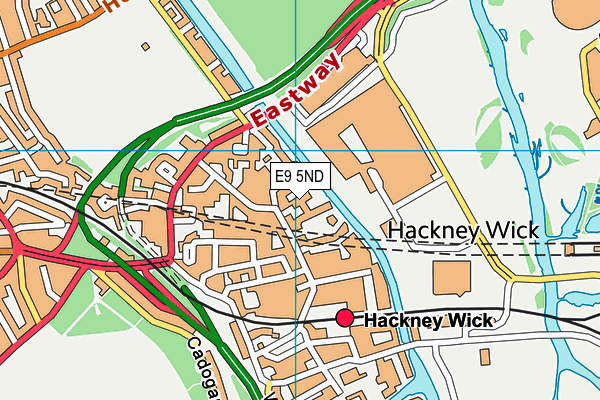 E9 5ND map - OS VectorMap District (Ordnance Survey) E9 5ND map - OS VectorMap District (Ordnance Survey)
