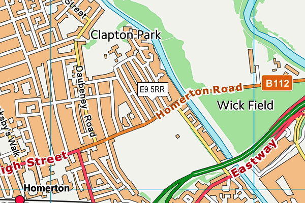 E9 5RR map - OS VectorMap District (Ordnance Survey) E9 5RR map - OS VectorMap District (Ordnance Survey)