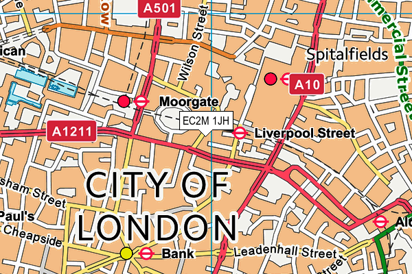 EC2M 1JH map - OS VectorMap District (Ordnance Survey) EC2M 1JH map - OS VectorMap District (Ordnance Survey)