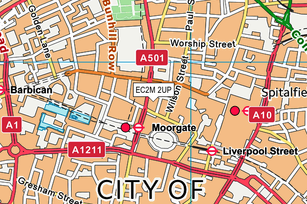 EC2M 2UP map - OS VectorMap District (Ordnance Survey) EC2M 2UP map - OS VectorMap District (Ordnance Survey)