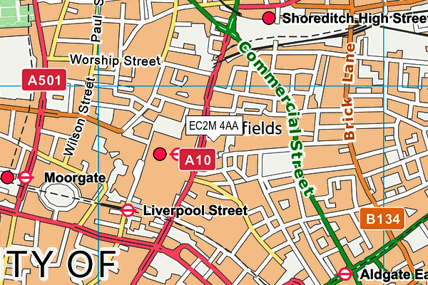 EC2M 4AA map - OS VectorMap District (Ordnance Survey) EC2M 4AA map - OS VectorMap District (Ordnance Survey)