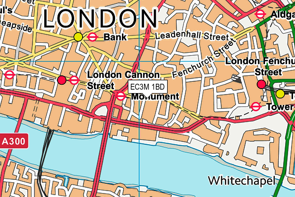 EC3M 1BD map - OS VectorMap District (Ordnance Survey) EC3M 1BD map - OS VectorMap District (Ordnance Survey)