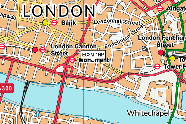 EC3M 1NP map - OS VectorMap District (Ordnance Survey) EC3M 1NP map - OS VectorMap District (Ordnance Survey)