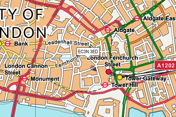 EC3N 3ED map - OS VectorMap District (Ordnance Survey) EC3N 3ED map - OS VectorMap District (Ordnance Survey)