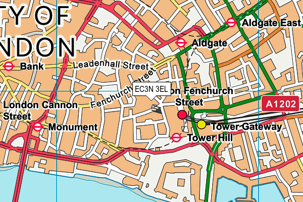 EC3N 3EL map - OS VectorMap District (Ordnance Survey) EC3N 3EL map - OS VectorMap District (Ordnance Survey)