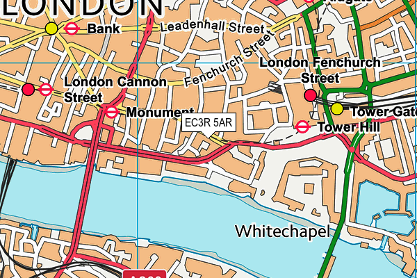EC3R 5AR map - OS VectorMap District (Ordnance Survey) EC3R 5AR map - OS VectorMap District (Ordnance Survey)