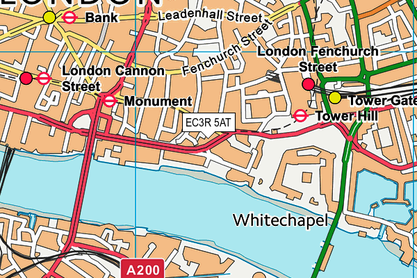 EC3R 5AT map - OS VectorMap District (Ordnance Survey) EC3R 5AT map - OS VectorMap District (Ordnance Survey)
