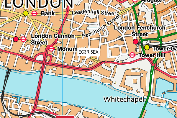 EC3R 5EA map - OS VectorMap District (Ordnance Survey) EC3R 5EA map - OS VectorMap District (Ordnance Survey)