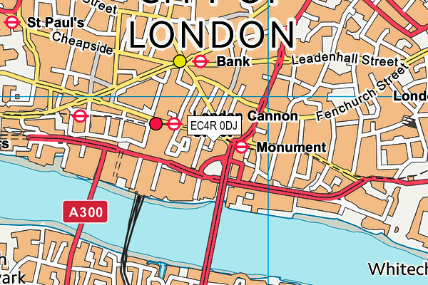 EC4R 0DJ map - OS VectorMap District (Ordnance Survey) EC4R 0DJ map - OS VectorMap District (Ordnance Survey)