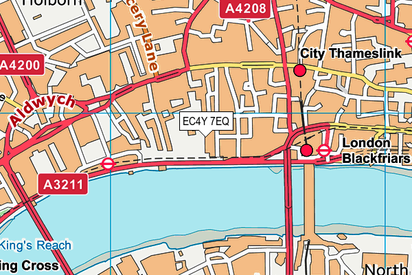 EC4Y 7EQ map - OS VectorMap District (Ordnance Survey) EC4Y 7EQ map - OS VectorMap District (Ordnance Survey)