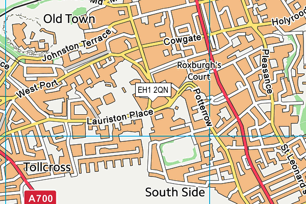 EH1 2QN map - OS VectorMap District (Ordnance Survey) EH1 2QN map - OS VectorMap District (Ordnance Survey)