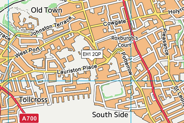 EH1 2QP map - OS VectorMap District (Ordnance Survey) EH1 2QP map - OS VectorMap District (Ordnance Survey)