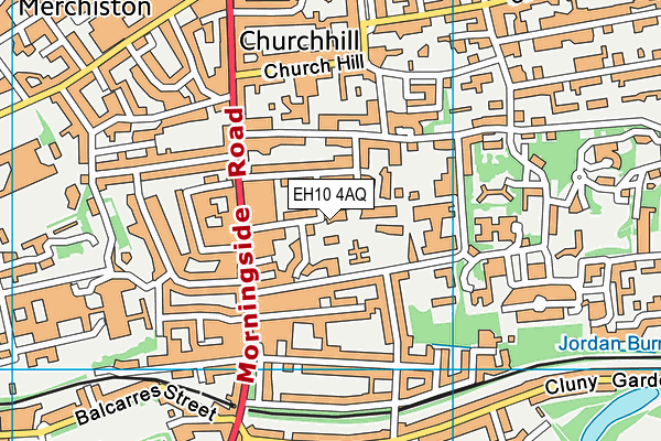 EH10 4AQ map - OS VectorMap District (Ordnance Survey) EH10 4AQ map - OS VectorMap District (Ordnance Survey)