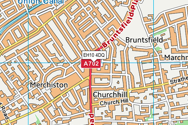 EH10 4DQ map - OS VectorMap District (Ordnance Survey) EH10 4DQ map - OS VectorMap District (Ordnance Survey)