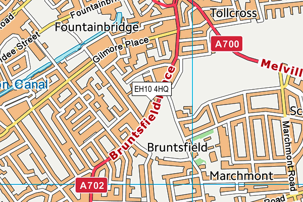 EH10 4HQ map - OS VectorMap District (Ordnance Survey) EH10 4HQ map - OS VectorMap District (Ordnance Survey)