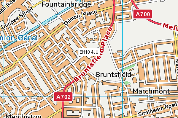 EH10 4JU map - OS VectorMap District (Ordnance Survey) EH10 4JU map - OS VectorMap District (Ordnance Survey)