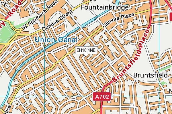 EH10 4NE map - OS VectorMap District (Ordnance Survey) EH10 4NE map - OS VectorMap District (Ordnance Survey)