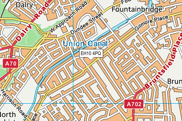 EH10 4PQ map - OS VectorMap District (Ordnance Survey) EH10 4PQ map - OS VectorMap District (Ordnance Survey)