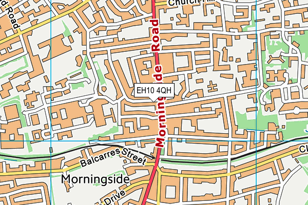 EH10 4QH map - OS VectorMap District (Ordnance Survey) EH10 4QH map - OS VectorMap District (Ordnance Survey)