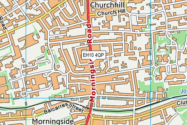 EH10 4QP map - OS VectorMap District (Ordnance Survey) EH10 4QP map - OS VectorMap District (Ordnance Survey)