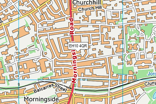 EH10 4QR map - OS VectorMap District (Ordnance Survey) EH10 4QR map - OS VectorMap District (Ordnance Survey)