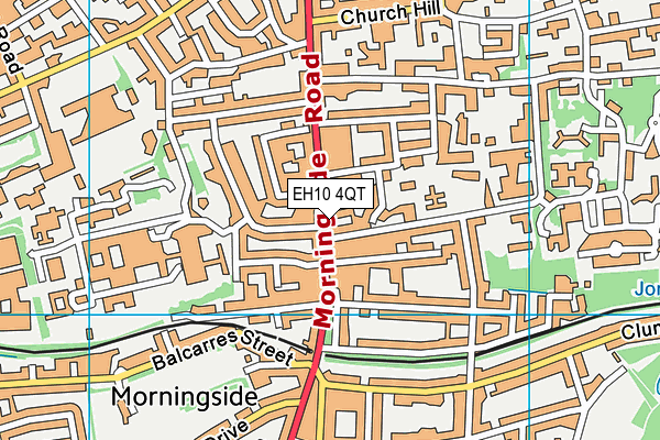 EH10 4QT map - OS VectorMap District (Ordnance Survey) EH10 4QT map - OS VectorMap District (Ordnance Survey)