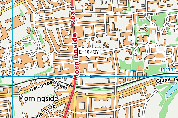 EH10 4QY map - OS VectorMap District (Ordnance Survey) EH10 4QY map - OS VectorMap District (Ordnance Survey)