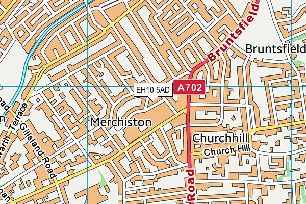 EH10 5AD map - OS VectorMap District (Ordnance Survey) EH10 5AD map - OS VectorMap District (Ordnance Survey)