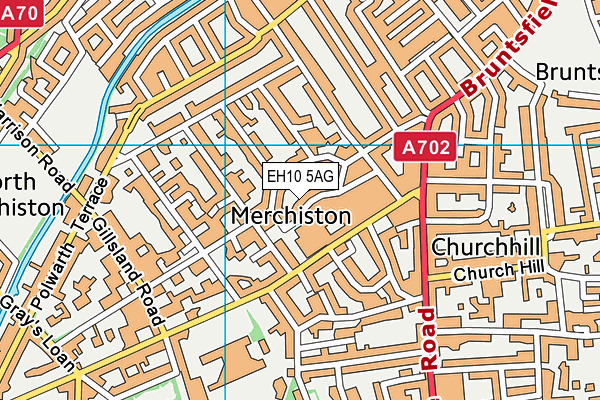 EH10 5AG map - OS VectorMap District (Ordnance Survey) EH10 5AG map - OS VectorMap District (Ordnance Survey)