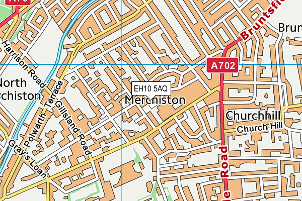 EH10 5AQ map - OS VectorMap District (Ordnance Survey) EH10 5AQ map - OS VectorMap District (Ordnance Survey)