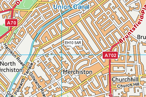 EH10 5AR map - OS VectorMap District (Ordnance Survey) EH10 5AR map - OS VectorMap District (Ordnance Survey)