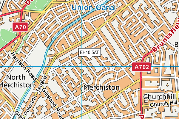 EH10 5AT map - OS VectorMap District (Ordnance Survey) EH10 5AT map - OS VectorMap District (Ordnance Survey)