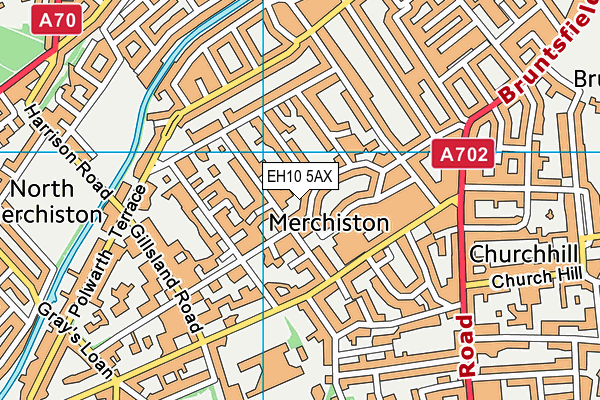 EH10 5AX map - OS VectorMap District (Ordnance Survey) EH10 5AX map - OS VectorMap District (Ordnance Survey)