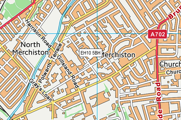EH10 5BH map - OS VectorMap District (Ordnance Survey) EH10 5BH map - OS VectorMap District (Ordnance Survey)