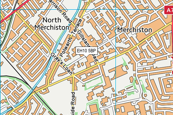 EH10 5BP map - OS VectorMap District (Ordnance Survey) EH10 5BP map - OS VectorMap District (Ordnance Survey)