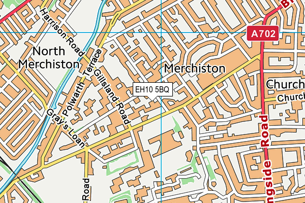 EH10 5BQ map - OS VectorMap District (Ordnance Survey) EH10 5BQ map - OS VectorMap District (Ordnance Survey)