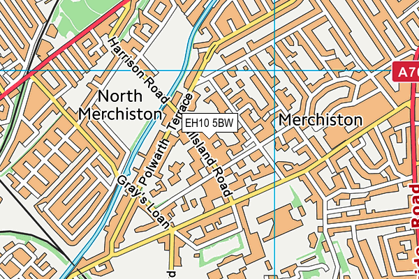 EH10 5BW map - OS VectorMap District (Ordnance Survey) EH10 5BW map - OS VectorMap District (Ordnance Survey)