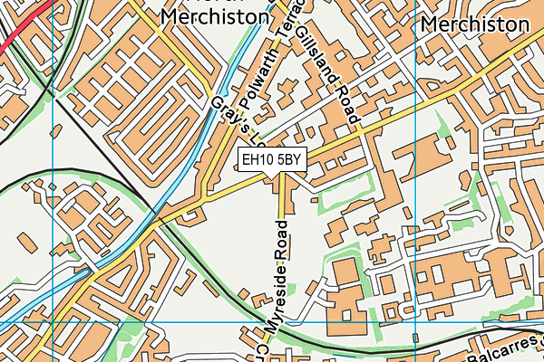 EH10 5BY map - OS VectorMap District (Ordnance Survey) EH10 5BY map - OS VectorMap District (Ordnance Survey)