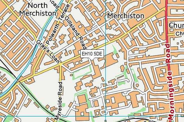 EH10 5DE map - OS VectorMap District (Ordnance Survey) EH10 5DE map - OS VectorMap District (Ordnance Survey)