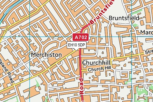 EH10 5DP map - OS VectorMap District (Ordnance Survey) EH10 5DP map - OS VectorMap District (Ordnance Survey)