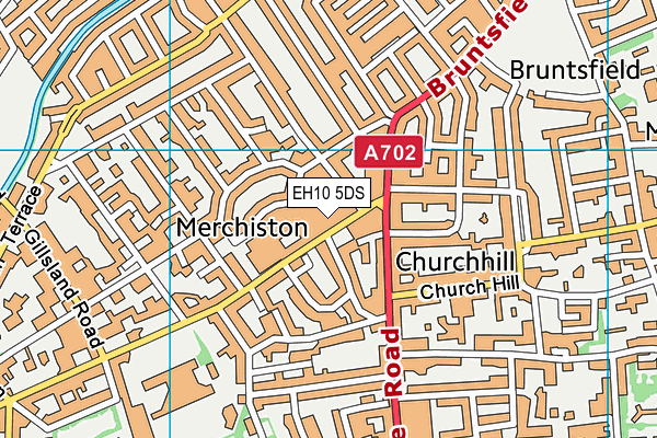 EH10 5DS map - OS VectorMap District (Ordnance Survey) EH10 5DS map - OS VectorMap District (Ordnance Survey)