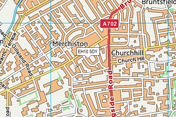 EH10 5DY map - OS VectorMap District (Ordnance Survey) EH10 5DY map - OS VectorMap District (Ordnance Survey)