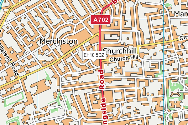 EH10 5DZ map - OS VectorMap District (Ordnance Survey) EH10 5DZ map - OS VectorMap District (Ordnance Survey)
