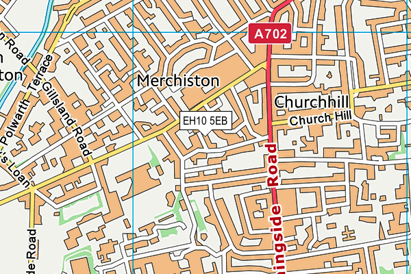 EH10 5EB map - OS VectorMap District (Ordnance Survey) EH10 5EB map - OS VectorMap District (Ordnance Survey)